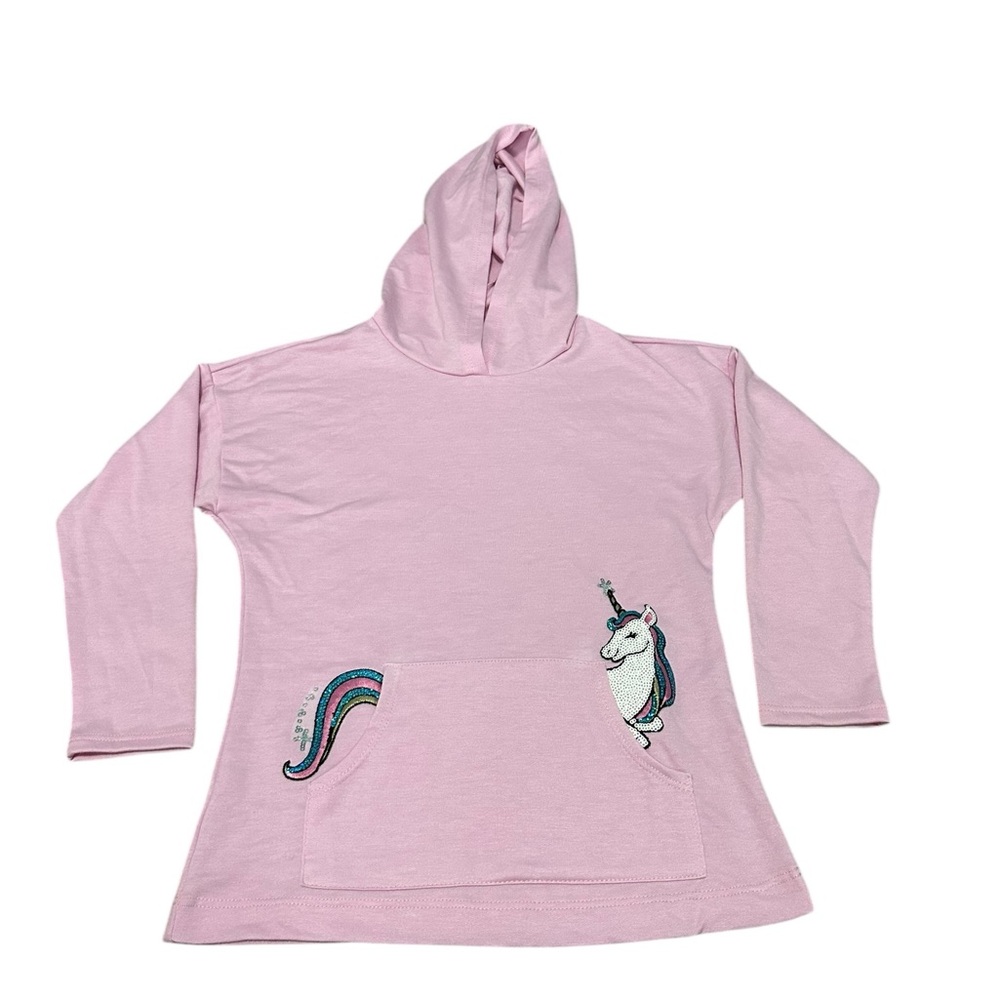Pink Unicorn Kids Hoodie